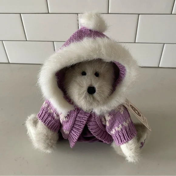 Boyd’s Bear “Andrea Crystalfrost” Best Dressed Series Stuffed Animal Plush - Picture 3 of 12